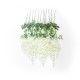 GloboStar® Artificial Garden WHITE WISTERIA FLOWER BRANCH 21513 Σετ 12 Τεχνητά Διακοσμητικά κλαδιά Βιστέριας Λευκό Φ45 x Υ120cm GloboStar® Artificial Garden WHITE WISTERIA FLOWER BRANCH 21513 Σετ 12 Τεχνητά Διακοσμητικά κλαδιά Βιστέριας Λευκό Φ45 x Υ120cm