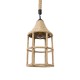 GloboStar® YUBA 01612 Boho Κρεμαστό Φωτιστικό Πλέγμα Μονόφωτο 1 x E27 IP20 Μπεζ Σχοινί - Μ22 x Π22 x Y40cm GloboStar® YUBA 01612 Boho Κρεμαστό Φωτιστικό Πλέγμα Μονόφωτο 1 x E27 IP20 Μπεζ Σχοινί - Μ22 x Π22 x Y40cm