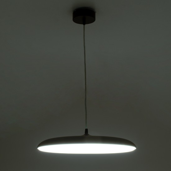 GloboStar® BARON 61256 Κρεμαστή Πλαφονιέρα Οροφής LED CCT 24W 2880lm 120° AC 220-240V - Εναλλαγή Φωτισμού μέσω Διακόπτη On/Off All In One Ψυχρό 6000k+Φυσικό 4500k+Θερμό 2700k Φ40 x Υ10cm - Χάλκινο Πλατίνα - 3 Years Warranty GloboStar® BARON 61256 Κρεμαστή Πλαφονιέρα Οροφής LED CCT 24W 2880lm 120° AC 220-240V - Εναλλαγή Φωτισμού μέσω Διακόπτη On/Off All In One Ψυχρό 6000k+Φυσικό 4500k+Θερμό 2700k Φ40 x Υ10cm - Χάλκινο Πλατίνα - 3 Years Warranty