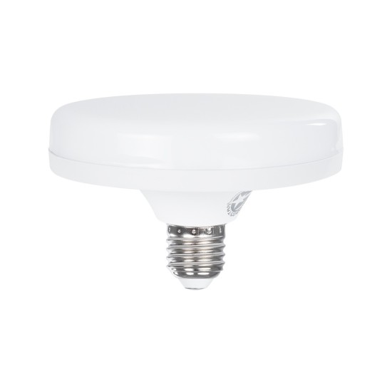 GloboStar® 60071 Λάμπα LED E27 UFO F120 22W 230V 2068lm 180° IP20 Θερμό Λευκό 2700k - Μ12 x Π12 x Υ7.5cm - 3 Χρόνια Εγγύηση GloboStar® 60071 Λάμπα LED E27 UFO F120 22W 230V 2068lm 180° IP20 Θερμό Λευκό 2700k - Μ12 x Π12 x Υ7.5cm - 3 Χρόνια Εγγύηση