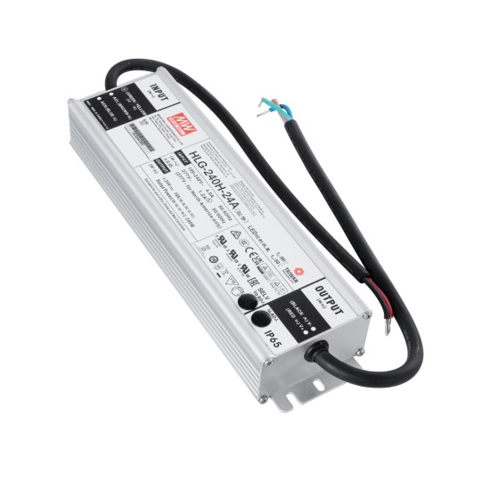 GLOBOSTAR® MEANWELL-HLG240H-24A 90793 Τροφοδοτικό/Μετασχηματιστής SELV 240W 10A DC 24V Αδιάβροχο IP65 - AC 220-240V σε DC 24V / Ρυθμιζόμενο από 22.4VDC έως 25.6VDC - Μ24.4 x Π6.8 x Υ3.88cm - 3 Χρόνια Εγγύηση GloboStar® HLG-240H-24A 90793 MEANWELL Αδιάβροχο Ρυθμιζόμενο Μεταλλικό Τροφοδοτικό SELV για Προϊόντα LED 240W 10A - AC 220-240V σε DC 24V - Ρυθμιζόμενο από 22.4VDC έως 25.6VDC - Αδιάβροχο IP65 Μ24.4 x Π6.8 x Υ3.88cm - 3 Years Warranty