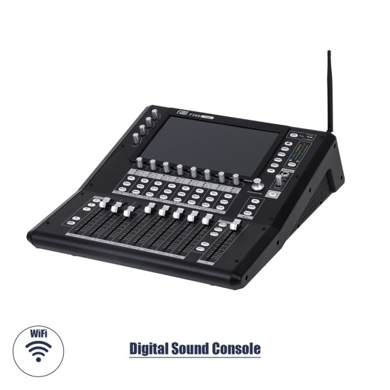 GloboStar® FDB F260 98023 Multifunctional Digital Mixer Audio Console 24Ch - Επαγγελματική Ψηφιακή Κονσόλα Ήχου 16Ch Audio In / 8Ch Audio Out / 8Ch BUS Out - Οθόνη Αφής 10 HD - Wifi Smart System - UDP - AC 220V/50-60Hz - IP20 - Μαύρο - Μ38 x Π49 x Υ GloboStar® FDB F260 98023 Multifunctional Digital Mixer Audio Console 24Ch - Επαγγελματική Ψηφιακή Κονσόλα Ήχου 16Ch Audio In / 8Ch Audio Out / 8Ch BUS Out - Οθόνη Αφής 10 HD - Wifi Smart System - UDP - AC 220V/50-60Hz - IP20 - Μαύρο - Μ38 x Π49 x Υ