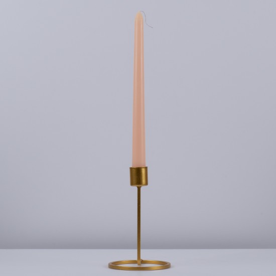 GloboStar® PINK-ORCHID 35205 ΣΕΤ 4 Αρωματικά Κεριά Κηροπηγίου Παραφίνης με Άρωμα Άγρια Ορχιδέα Σομόν Μ2 x Π2 x Υ25cm