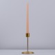 GloboStar® PINK-ORCHID 35205 ΣΕΤ 4 Αρωματικά Κεριά Κηροπηγίου Παραφίνης με Άρωμα Άγρια Ορχιδέα Σομόν Μ2 x Π2 x Υ25cm
