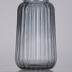 GloboStar® LAYLA 35601 Διακοσμητικό Βάζο Γυάλινο Γκρι Φ11 x Υ22cm GloboStar® LAYLA 35601 Διακοσμητικό Βάζο Γυάλινο Γκρι Φ11 x Υ22cm