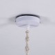 GloboStar® ZAMBIA 36208 Boho Κρεμαστό Φωτιστικό Μακραμέ Μονόφωτο 1 x E27 IP20 Μπεζ Ύφασμα - Μ30 x Π30 x Υ60cm GloboStar® ZAMBIA 36208 Boho Κρεμαστό Φωτιστικό Μακραμέ Μονόφωτο 1 x E27 IP20 Μπεζ Ύφασμα - Μ30 x Π30 x Υ60cm
