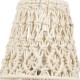 GloboStar® RWANDA 36210 Boho Επιτραπέζιο Φωτιστικό Πορτατίφ Μονόφωτο 1 x E27 IP20 Μπεζ Σχοινί με Καφέ Ξύλο - Μ15 x Π15 x Υ30cm GloboStar® RWANDA 36210 Vintage Επιτραπέζιο Φωτιστικό Πορτατίφ Μονόφωτο Boho - Μακραμέ Πλεκτό Χειροποίητο Μπεζ Υφασμάτινο με Σχοινί Φ15 x Υ30cm