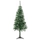 GloboStar® Crazy Christmas Χριστουγεννιάτικο Δέντρο SantaClaus Φ65 x Υ150εκ Πράσινο με Πλαστική Βάση
