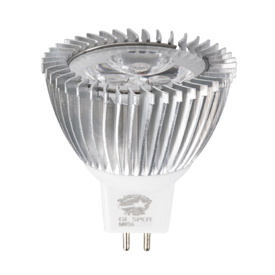 GloboStar® 76021 Σποτ LED GU5.3 MR16 3W 280lm 30° DC 12V IP20 Φ5 x Υ5.2cm Φυσικό Λευκό 4500K - 2 Χρόνια Εγγύηση GloboStar® 76021 Σποτ LED GU5.3 MR16 3W 280lm 30° DC 12V IP20 Φ5 x Υ5.2cm Φυσικό Λευκό 4500K - 2 Χρόνια Εγγύηση