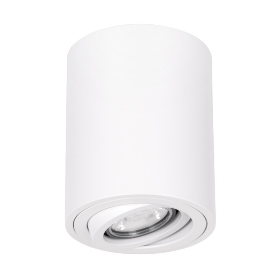 GLOBOSTAR® AKIRA 60618 Κινούμενο Φωτιστικό Downlight Σποτ με Ντουί 1 x GU10 AC 220-240V IP20 - Λευκό Ματ - Μ8 x Π8 x Υ10cm GLOBOSTAR® AKIRA 60618 Κινούμενο Φωτιστικό Downlight Σποτ με Ντουί 1 x GU10 AC 220-240V IP20 - Λευκό Ματ - Μ8 x Π8 x Υ10cm