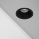 kelvo® DELTA 60629 Χωνευτό Κινούμενο Φωτιστικό Downlight Σποτ με Ντουί 1 x GU10 AC 220-240V IP20 - Μαύρο Ματ - Μ8.5 x Π8.5 x Υ3.5cm / Q7.5cm