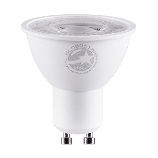 GloboStar® 60120 Σποτ LED GU10 MR16 7W 770lm 38° AC 220-240V IP20 Φ5 x Υ5.2cm Ψυχρό Λευκό 6000K Dimmable - 3 Years Warranty GloboStar® 60120 Σποτ LED GU10 MR16 7W 770lm 38° AC 220-240V IP20 Φ5 x Υ5.2cm Ψυχρό Λευκό 6000K Dimmable - 3 Years Warranty