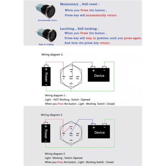 GloboStar® 70789 LED Φωτιζόμενος Διακόπτης Χωνευτός - Μπουτόν PUSH On Ανοξείδωτος DC 12V με Angel Eye Αδιάβροχο Φ18mm IP67 Πορτοκαλί GloboStar® 70789 LED Φωτιζόμενος Διακόπτης Χωνευτός - Μπουτόν PUSH On Ανοξείδωτος DC 12V με Angel Eye Αδιάβροχο Φ18mm IP67 Πορτοκαλί