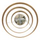 GloboStar® VENOM TRIO 61190-DECO Κρεμαστό Φωτιστικό Δαχτυλίδι-Κύκλος LED CCT 120W 14158lm 120° AC 220-240V - Εναλλαγή Φωτισμού μέσω Τηλεχειριστηρίου All In One Ψυχρό 6000K+Φυσικό 4500K+Θερμό 2700K Dimmable Φ40+60+80cm - Χρυσό Βούρτσας - 3 Years Warranty GloboStar® VENOM TRIO 61190-DECO Κρεμαστό Φωτιστικό Δαχτυλίδι-Κύκλος LED CCT 120W 14158lm 120° AC 220-240V - Εναλλαγή Φωτισμού μέσω Τηλεχειριστηρίου All In One Ψυχρό 6000K+Φυσικό 4500K+Θερμό 2700K Dimmable Φ40+60+80cm - Χρυσό Βούρτσας - 3 Years Warranty