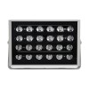 GloboStar® FLOOD-KENA 90765 Προβολέας Wall Washer για Φωτισμό Κτιρίων LED 40W 3400lm 120° AC 220-240V Αδιάβροχο IP67 Μ31 x Π10 x Υ17cm RGBW - Γκρι Ανθρακί - 3 Years Warranty
