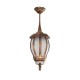 GloboStar® VERDI 203-0234 Vintage Κρεμαστό Φωτιστικό Φαναράκι Μονόφωτο 1 x E27 IP44 Χάλκινο Πλαστικό Σώμα - Μ17 x Π17 x Υ47cm GloboStar® VERDI 203-0234 Vintage Κρεμαστό Φωτιστικό Φαναράκι Μονόφωτο 1 x E27 IP44 Χάλκινο Πλαστικό Σώμα - Μ17 x Π17 x Υ47cm