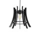 GloboStar® VIVIDUS 202-0029 Μοντέρνο Κρεμαστό Φωτιστικό Ανάρτηση Μονόφωτο 1 x E27 IP20 Μαύρο - Μ30 x Π30 x Υ70cm GloboStar® VIVIDUS 202-0029 Μοντέρνο Κρεμαστό Φωτιστικό Ανάρτηση Μονόφωτο 1 x E27 IP20 Μαύρο - Μ30 x Π30 x Υ70cm