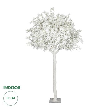 GloboStar® Artificial Garden ALMOND TREE 21114 Τεχνητό Διακοσμητικό Δέντρο Αμυγδαλιά Μ380 x Π380 x Υ300cm