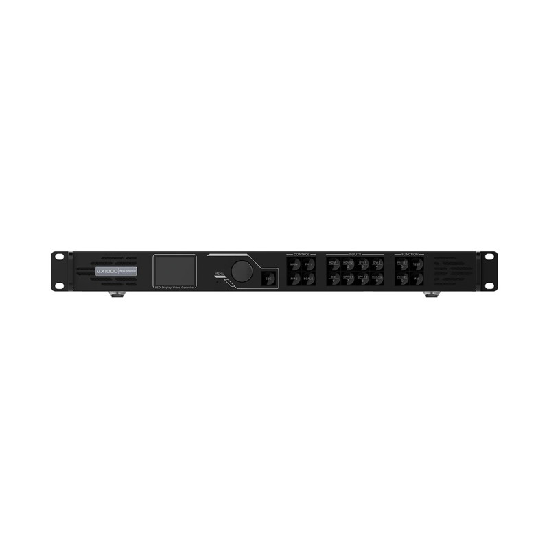 GLOBOSTAR® VX1000 41016 Novastar VX1000 All in One Processor & Video Controller 4K για Οθόνες LED Video Wall 6.5 million pixel Max W10240px/Max H8192px - Input Signal W3840 x H1080@60Hz - 10 Gigabit Ethernet Output Port - AC 220-240V IP20 - Μ48.3 x Π3