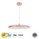 GloboStar® BARON 61256 Κρεμαστή Πλαφονιέρα Οροφής LED CCT 24W 2880lm 120° AC 220-240V - Εναλλαγή Φωτισμού μέσω Διακόπτη On/Off All In One Ψυχρό 6000k+Φυσικό 4500k+Θερμό 2700k Φ40 x Υ10cm - Χάλκινο Πλατίνα - 3 Years Warranty GloboStar® BARON 61256 Κρεμαστή Πλαφονιέρα Οροφής LED CCT 24W 2880lm 120° AC 220-240V - Εναλλαγή Φωτισμού μέσω Διακόπτη On/Off All In One Ψυχρό 6000k+Φυσικό 4500k+Θερμό 2700k Φ40 x Υ10cm - Χάλκινο Πλατίνα - 3 Years Warranty