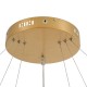 GloboStar® VENOM TRIO 61190-DECO Κρεμαστό Φωτιστικό Δαχτυλίδι-Κύκλος LED CCT 120W 14158lm 120° AC 220-240V - Εναλλαγή Φωτισμού μέσω Τηλεχειριστηρίου All In One Ψυχρό 6000K+Φυσικό 4500K+Θερμό 2700K Dimmable Φ40+60+80cm - Χρυσό Βούρτσας - 3 Years Warranty GloboStar® VENOM TRIO 61190-DECO Κρεμαστό Φωτιστικό Δαχτυλίδι-Κύκλος LED CCT 120W 14158lm 120° AC 220-240V - Εναλλαγή Φωτισμού μέσω Τηλεχειριστηρίου All In One Ψυχρό 6000K+Φυσικό 4500K+Θερμό 2700K Dimmable Φ40+60+80cm - Χρυσό Βούρτσας - 3 Years Warranty