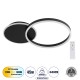 GLOBOSTAR® VENOM 61117 Μοντέρνο Φωτιστικό Οροφής LED 45W 5445lm 360° AC 220-240V IP20 Ρυθμιζόμενο Λευκό CCT με Χειριστήριο από 2700K έως 6000K Dimmable - Lumileds SMD Chip - Μαύρο Ματ - Μ60 x Π40 x Υ7.5cm - 3 Χρόνια Εγγύηση GLOBOSTAR® VENOM 61117 Μοντέρνο Φωτιστικό Οροφής LED 45W 5445lm 360° AC 220-240V IP20 Ρυθμιζόμενο Λευκό CCT με Χειριστήριο από 2700K έως 6000K Dimmable - Lumileds SMD Chip - Μαύρο Ματ - Μ60 x Π40 x Υ7.5cm - 3 Χρόνια Εγγύηση