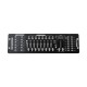 GloboStar® 73493 DMX 192 Channel Fader Console - Κονσόλα Φωτισμού 192 Καναλιών DMX AC 100-240V - IP20 Μ48 x Π13.5 x Υ7cm - 2 Χρόνια Εγγύηση