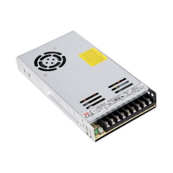 GLOBOSTAR® MEANWELL-LRS350-24 61531 Τροφοδοτικό/Μετασχηματιστής Class II PELV 350W 14.6A DC 24V IP20 - AC 220-240V σε DC 24V / Ρυθμιζόμενo από DC 21.6V έως DC 28.8V - Μ21.5 x Π11.5 x Υ3cm - 3 Χρόνια Εγγύηση