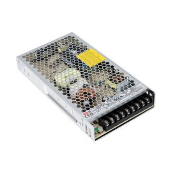 GLOBOSTAR® MEANWELL-LRS-200-24 90783 Τροφοδοτικό/Μετασχηματιστής PELV 200W 8.8A DC 24V IP20 - AC 220-240V σε DC 24V Ρυθμιζόμενo από 21.6VDC έως 28.8VDC - Μ21.5 x Π11.5 x Υ3cm - 3 Χρόνια Εγγύηση