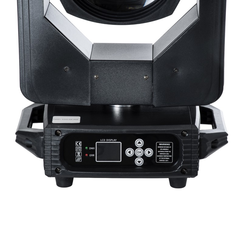 GloboStar® DIAS 51117 Επαγγελματική Κινούμενη Ρομποτική Κεφαλή BEAM Light OSRAM 12R Ultra Bright 295W AC 220V-240V IP20 RGBW DMX512 - Μ31 x Π24.5 x Υ51cm - 2 Χρόνια Εγγύηση