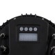 GloboStar® 51119 TYPHON Επαγγελματική Κεφαλή PAR DMX512 200W AC 220V-240V - SPOT - 15° OSRAM LED Αδιάβροχη IP65 - CCT Θερμό Λευκό 2700K - Φυσικό Λευκό 4500K - Ψυχρό Λευκό 6000K - Μαύρο - L23.2 x W22 x H33cm
