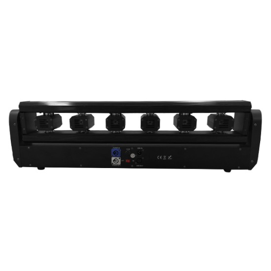 Επαγγελματική Μπάρα Laser με 6x300mw/638nm Κεφαλές 230V 3° DMX512 Μπλε GloboStar 51134 Επαγγελματική Μπάρα Laser με 6x300mw/638nm Κεφαλές 230V 3° DMX512 Μπλε GloboStar 51134