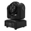 Επαγγελματική Κινούμενη Ρομποτική Διπλή Κεφαλή Beam CREE LED 10W & SPOT 4x10W 230V DMX512 RGBW GloboStar 51136