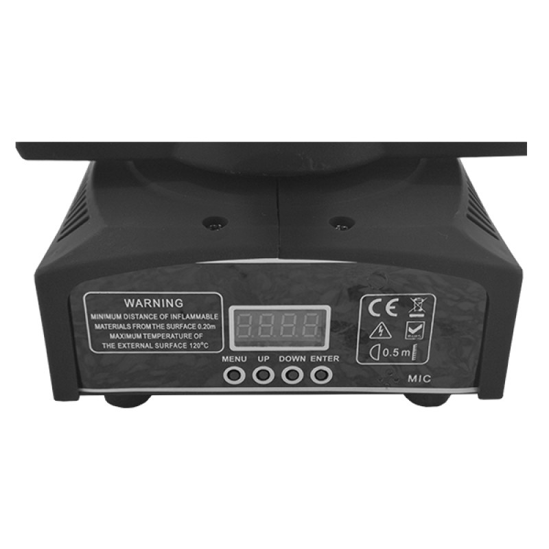 Επαγγελματική Κινούμενη Ρομποτική Κεφαλή Beam CREE LED 60W/90W 230V DMX512 RGBW GloboStar 51137