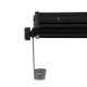 GloboStar® 51141 TRITON Επαγγελματική Μπάρα Φωτισμού Wall Washer LED 18*15W 4in1 270W 25° AC 220-240V Αδιάβροχο IP65 Πολύχρωμο RGBW DMX512 Display on Body - Μαύρο - L102 x W11 x H17cm