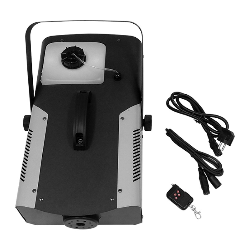 GLOBOSTAR® SMOKIE 51145 Stage Μηχανή Καπνού 1500W AC 220-240V IP20 DMX512 Protocol & RF Ασύρματο Χειριστήριο - Μ47 x Π25.5 x Υ19cm - 1 Χρόνο Εγγύηση