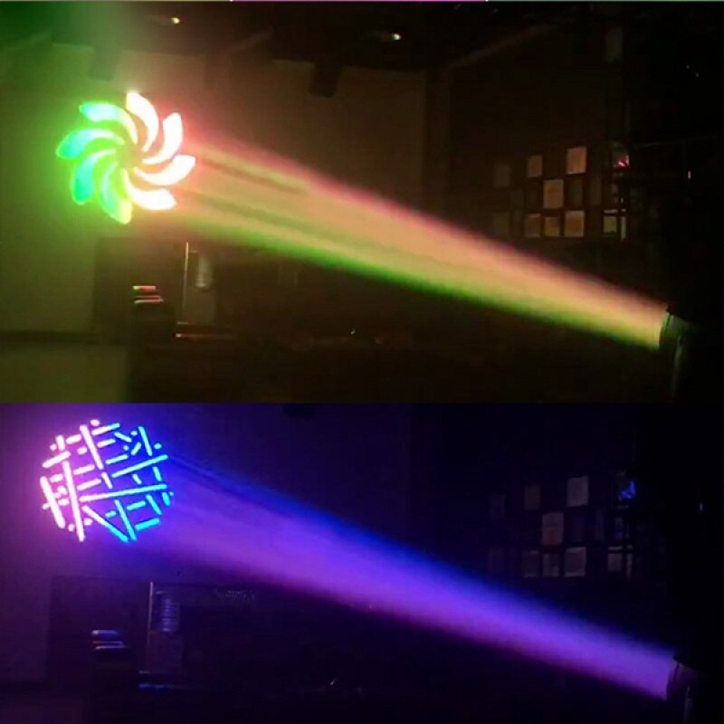 Κινούμενη Ρομποτική Κεφαλή Cyclop PRO 4in1 BEAM - WASH - SPOT - ZOOM 7°-21° 1*200 Watt White 7500K OSRAM LED RGBW 230V DMX512 GloboStar 51154