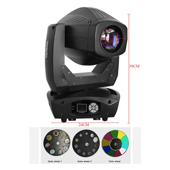 Κινούμενη Ρομποτική Κεφαλή Cyclop PRO 4in1 BEAM - WASH - SPOT - ZOOM 7°-21° 1*200 Watt White 7500K OSRAM LED RGBW 230V DMX512 GloboStar 51154 Κινούμενη Ρομποτική Κεφαλή Cyclop PRO 4in1 BEAM - WASH - SPOT - ZOOM 7°-21° 1*200 Watt White 7500K OSRAM LED RGBW 230V DMX512 GloboStar 51154