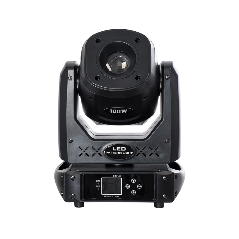 GloboStar® HERACLES 51156 Επαγγελματική Κινούμενη Ρομποτική Κεφαλή PATTERN Light CREE LED 100W AC 220V-240V IP20 RGBW DMX512 - Μ25.5 x Π20 x Υ35cm - 2 Χρόνια Εγγύηση