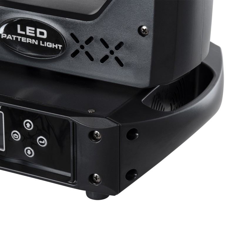 GloboStar® HERACLES 51156 Επαγγελματική Κινούμενη Ρομποτική Κεφαλή PATTERN Light CREE LED 100W AC 220V-240V IP20 RGBW DMX512 - Μ25.5 x Π20 x Υ35cm - 2 Χρόνια Εγγύηση