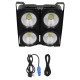 Προβολέας LED COB DMX512 Strobe Blinder Matrix Light 400 Watt (4x100w) Ψυχρό Λευκό 6000k GloboStar 51161 Προβολέας LED COB DMX512 Strobe Blinder Matrix Light 400 Watt (4x100w) Ψυχρό Λευκό 6000k GloboStar 51161