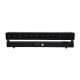 GloboStar® 51168 SPHINX Επαγγελματική Κινούμενη Μπάρα Φωτισμού DIGITAL MATRIX PIXEL LED 480W AC 220V-240V 4IN1 BEAM - WASH - SPOT - ZOOM 5° - 35° OSRAM LED DMX512 Display on Body RGBW - Μαύρο - L102 x W10 x H16.5cm