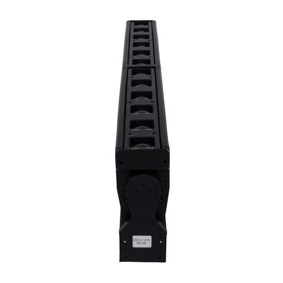 GloboStar® 51168 SPHINX Επαγγελματική Κινούμενη Μπάρα Φωτισμού DIGITAL MATRIX PIXEL LED 480W AC 220V-240V 4IN1 BEAM - WASH - SPOT - ZOOM 5° - 35° OSRAM LED DMX512 Display on Body RGBW - Μαύρο - L102 x W10 x H16.5cm