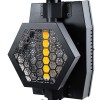 HEXA® HALO 51194 Stage Φωτιστικό Ειδικών Εφέ Digital Matrix Pixel & Blinder LED 672W 120° AC 220-240V IP20 6 x 100W COB Chip & 144 x 0.5W SMD5050 Chip Ultra Θερμό Λευκό 2200K & Πολύχρωμο RGB Dimmable DMX512 Protocol - Μ40 x Π32 x Υ146.5cm - 2 