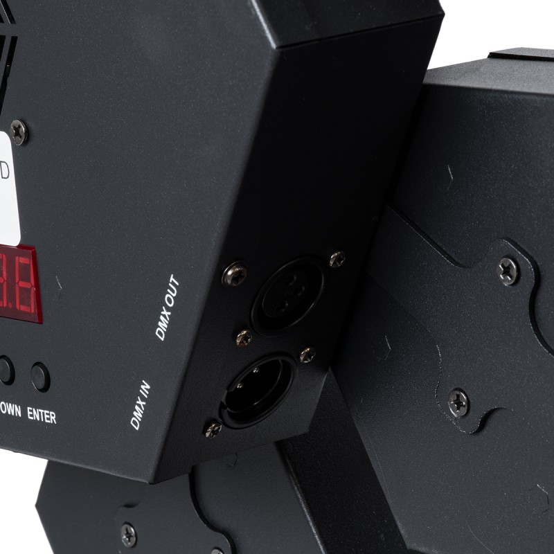 HEXA® HALO 51195 Stage Φωτιστικό Ειδικών Εφέ Digital Matrix Pixel & Blinder LED 434W 120° AC 220-240V IP20 7 x 50W COB Chip & 168 x 0.5W SMD5050 Chip Ultra Θερμό Λευκό 2200K & Πολύχρωμο RGB Dimmable DMX512 Protocol - Μ50 x Π10.5 x Υ47cm - 2 Χρ