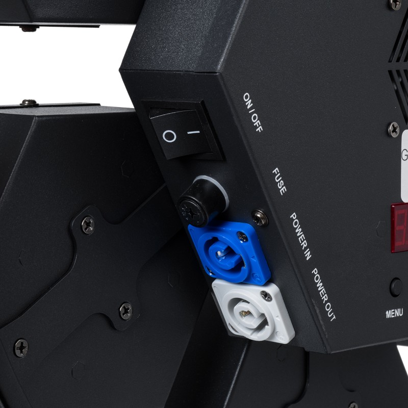 HEXA® HALO 51195 Stage Φωτιστικό Ειδικών Εφέ Digital Matrix Pixel & Blinder LED 434W 120° AC 220-240V IP20 7 x 50W COB Chip & 168 x 0.5W SMD5050 Chip Ultra Θερμό Λευκό 2200K & Πολύχρωμο RGB Dimmable DMX512 Protocol - Μ50 x Π10.5 x Υ47cm - 2 Χρ