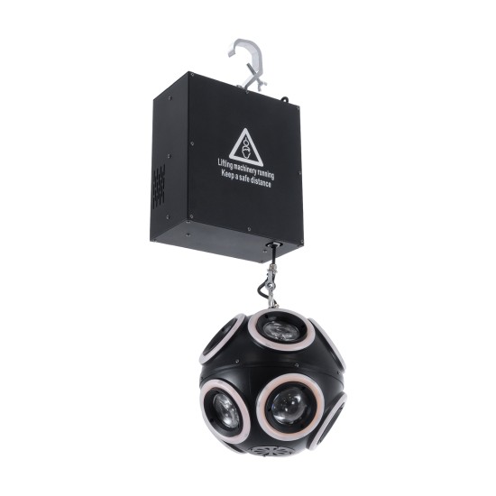 GloboStar® 51197 LIFT BALL Επαγγελματικό Φωτιστικό Ειδικών Εφέ Φ25cm KINETIC BALL MATRIX PIXEL Super BEAM Light CREE LED 4in1 300W - 10 x 20W LED COB Chips RGBW & 10 x 20W LED COB Chips Ultra Gold Warm White 2200K - Μέγιστο Μήκος Ανύψωσης 6 Μέτρα - AC GloboStar® 51197 LIFT BALL Επαγγελματικό Φωτιστικό Ειδικών Εφέ Φ25cm KINETIC BALL MATRIX PIXEL Super BEAM Light CREE LED 4in1 300W - 10 x 20W LED COB Chips RGBW & 10 x 20W LED COB Chips Ultra Gold Warm White 2200K - Μέγιστο Μήκος Ανύψωσης 6 Μέτρα - AC