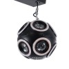 GloboStar® 51197 LIFT BALL Επαγγελματικό Φωτιστικό Ειδικών Εφέ Φ25cm KINETIC BALL MATRIX PIXEL Super BEAM Light CREE LED 4in1 300W - 10 x 20W LED COB Chips RGBW & 10 x 20W LED COB Chips Ultra Gold Warm White 2200K - Μέγιστο Μήκος Ανύψωσης 6 Μέτρα - AC