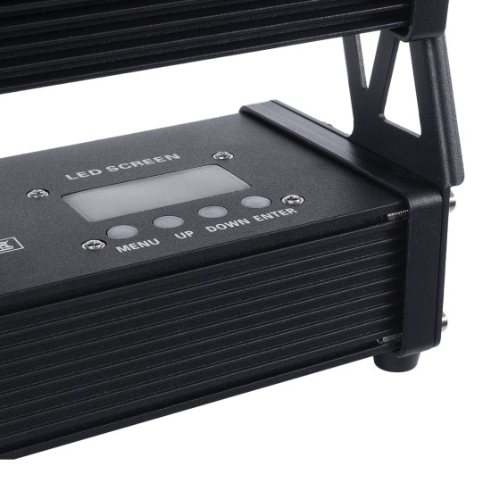 GloboStar® 51198 CYRUS Επαγγελματική Κεφαλή PAR DMX512 180W AC 220V-240V 6in1 - SPOT 25° OSRAM LED Αδιάβροχη IP65 RGBW+UV - Μαύρο - Μ30 x Π14 x Υ19cm - 2 Χρόνια Εγγύηση
