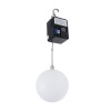 GloboStar® 51202 LIFT BALL Επαγγελματικό Φωτιστικό Ειδικών Εφέ Φ30cm KINETIC BALL Light CREE LED 4in1 15W - 15 x 1W LED SMD Chips RGBW - Μέγιστο Μήκος Ανύψωσης 3.5 Μέτρα - AC 220V-240V DMX512 Display on Body - Μαύρο - Μ17 x Π13 x Υ26cm - 2 Χρόνια Εγγύση
